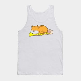 Hamster & Pizza with Cheese Tank Top